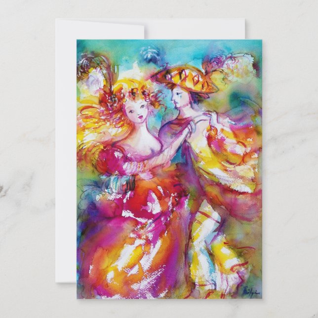 CARNIVAL DANCE 2, vibrerande rosa blue Meddelande (Framsida)