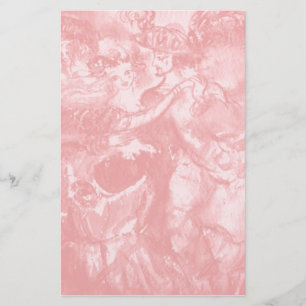 CARNIVAL DANCE,soft antique rosa Brevpapper
