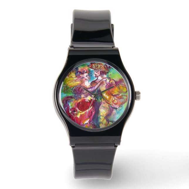 CARNIVAL DANCE / Venetian Masquad Boll Armbandsur (Framsida)