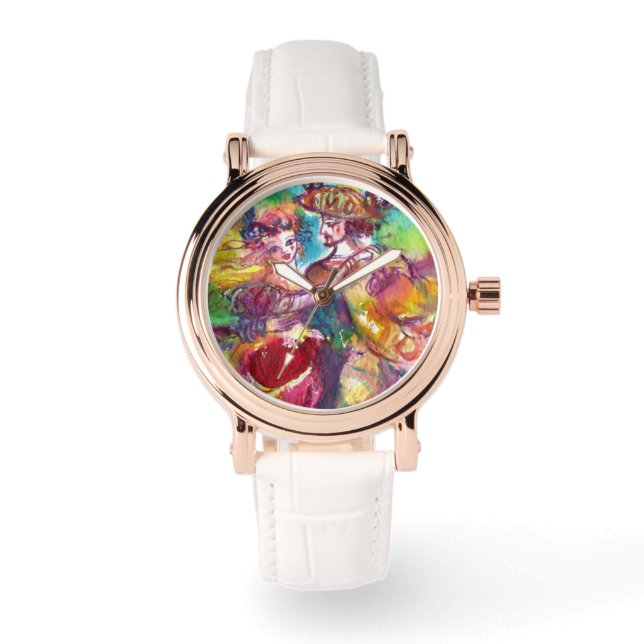 CARNIVAL DANCE / Venetian Masquad Boll Armbandsur (Framsida)