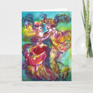 CARNIVAL DANCE / Venetian Masquad Boll Kort