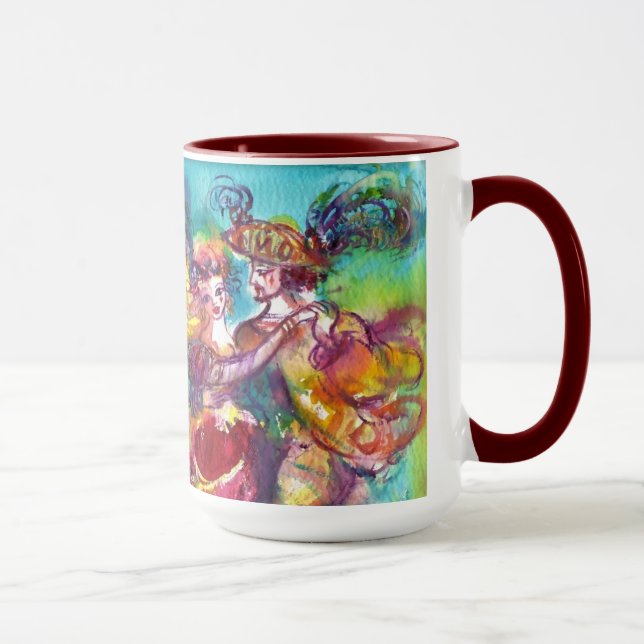 CARNIVAL DANCE Venetian MasqueraBoll Mugg (Höger)