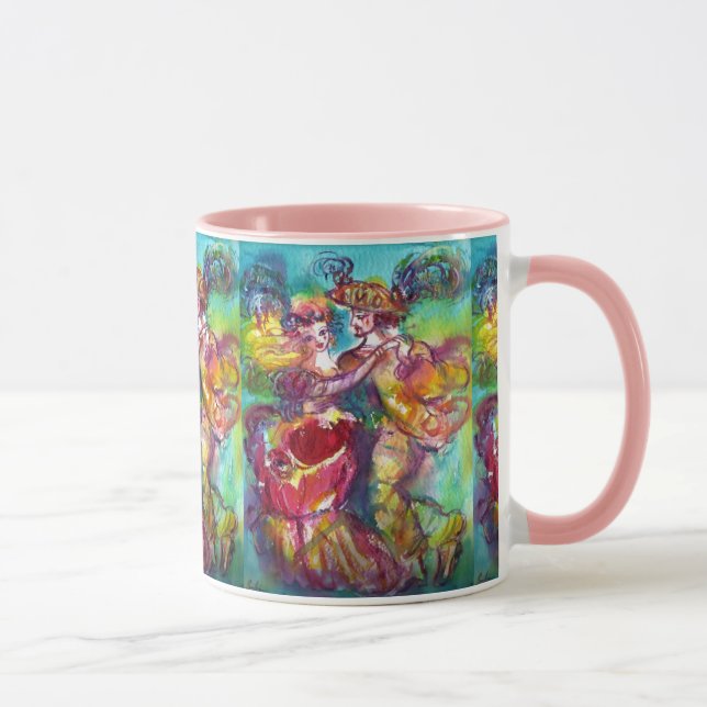 CARNIVAL DANCE Venetian MasqueraBoll Mugg (Höger)