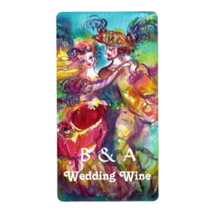 CARNIVAL DANCE Venetian MasqueraBröllop Vin Fraktsedel