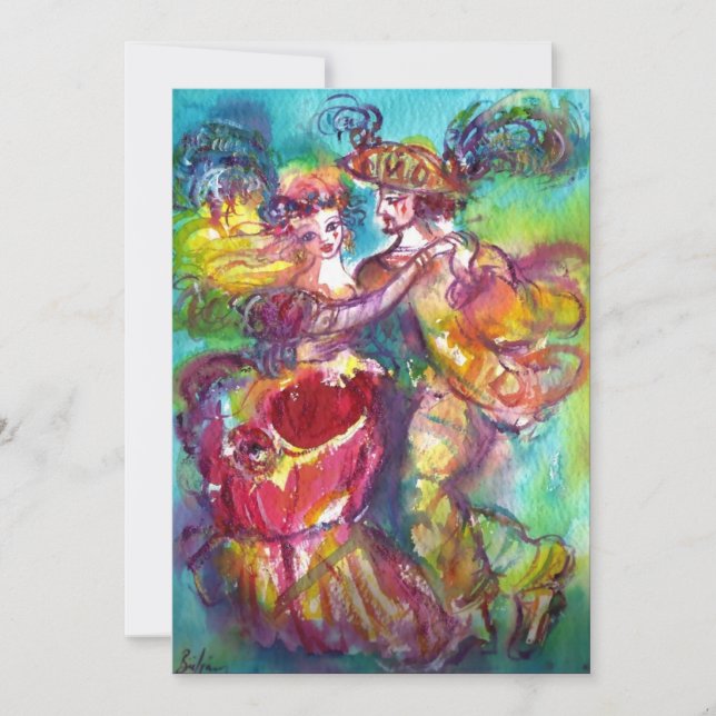 CARNIVAL DANCE, vibrerande rosa blue Meddelande (Framsida)