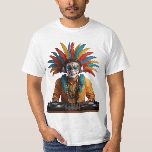 Carnival DJ T Shirt (Framsida)