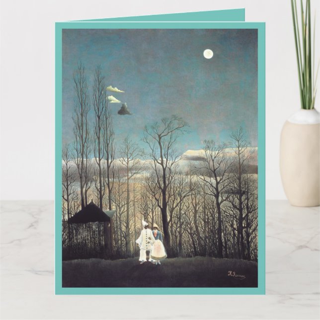 Carnival Evening av Henri Rousseau Kort (Framsida)