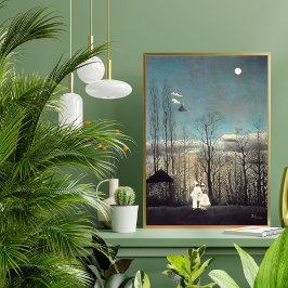 Carnival Evening av Henri Rousseau Poster