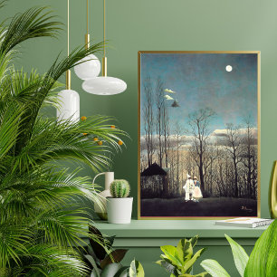 Carnival Evening av Henri Rousseau Poster