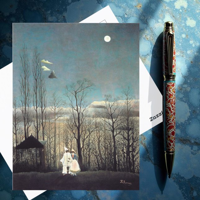 Carnival Evening av Henri Rousseau Vykort (Skapare uppladdad)