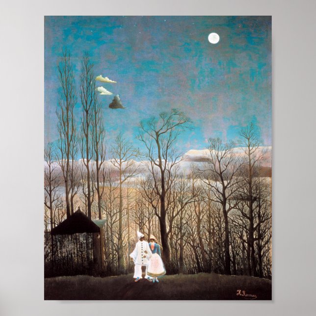 Carnival Evening, Rousseau Poster (Framsidan)