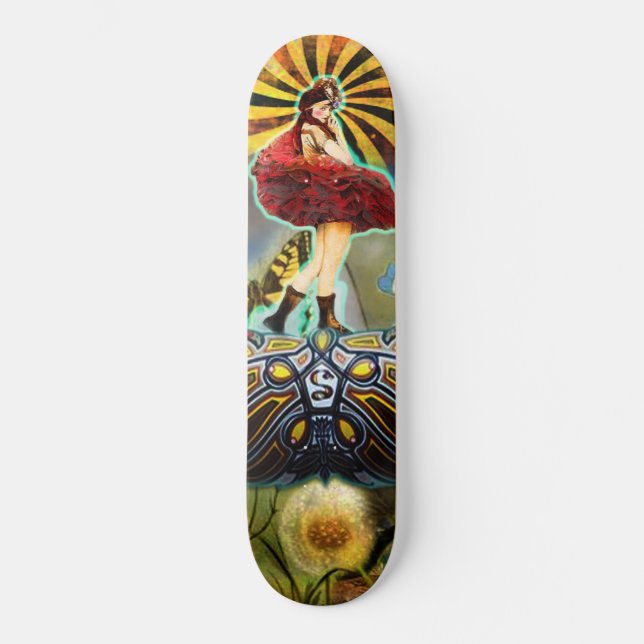 Carnival Fairy Old School Skateboard Bräda 21,6 Cm (Framsida)