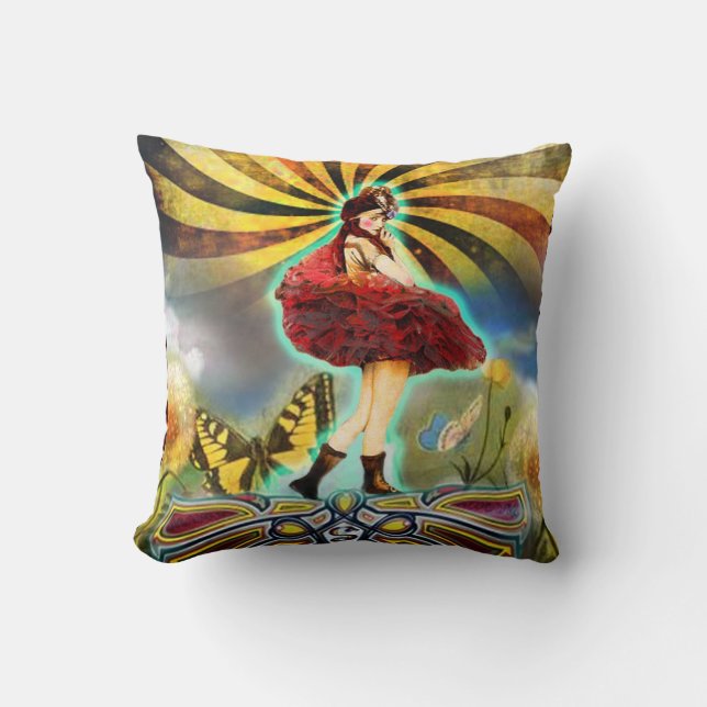 Carnival Fairy Pillow Kudde (Framsida)