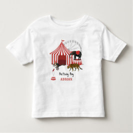 Carnival Festival Big Top Birthday Tema T Shirt