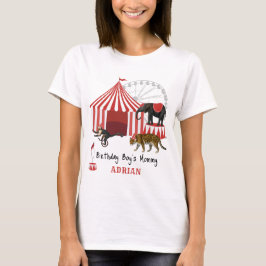 Carnival Festival Big Top Birthday Tema T Shirt