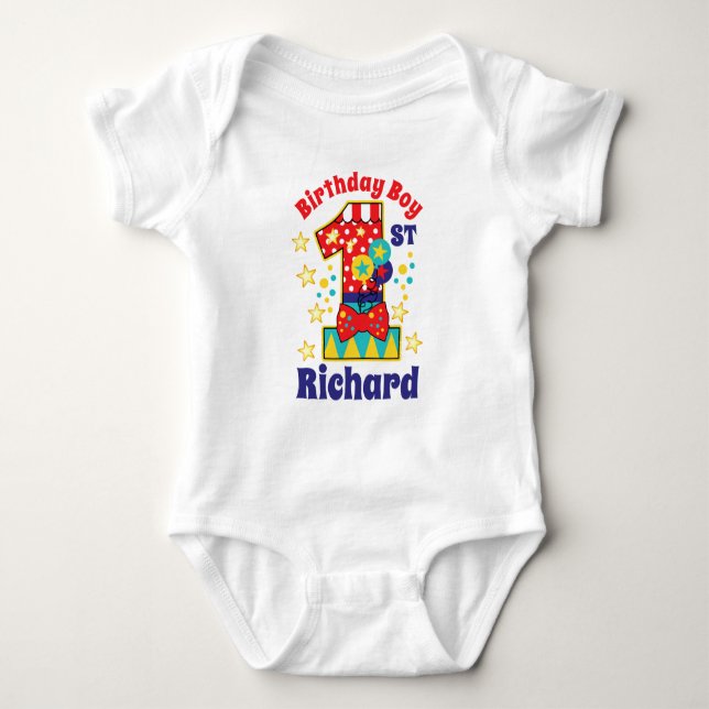 Carnival Födelsedag Första födelsedagen  Första fö T Shirt (Framsida)