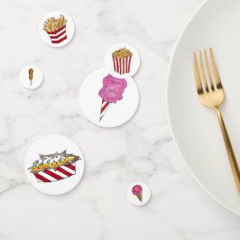 Carnival Food Nacho Cotton Candy Popcorn Ice Cream