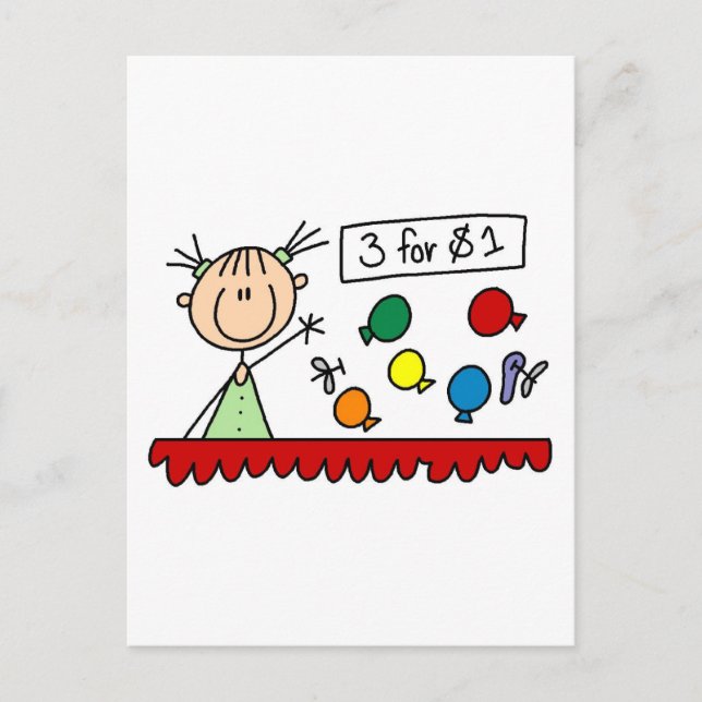 Carnival Games T-shirts och presenter Vykort (Framsida)