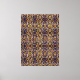 Carnival Glass Grass With Orange Mold Fungus tiled Canvastryck