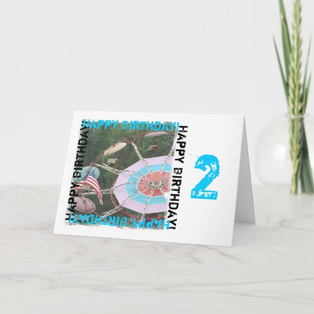 Carnival, Grattis på födelsedagen! Kort (Framsida)