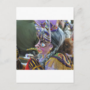 Carnival i Oruro, Bolivia Vykort