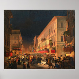 Carnival i Rom, Moccoletti-festivalen Poster