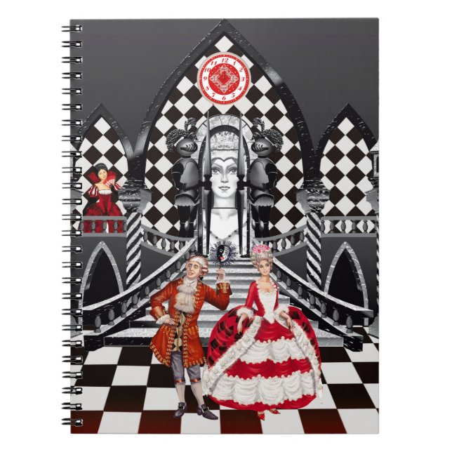 Carnival in a Magical land Anteckningsbok (Framsidan)