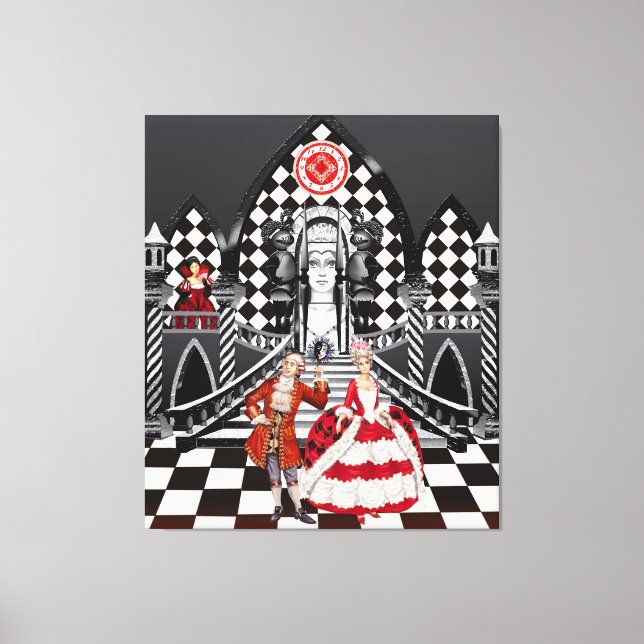 Carnival in a Magical land Canvastryck (Framsida)