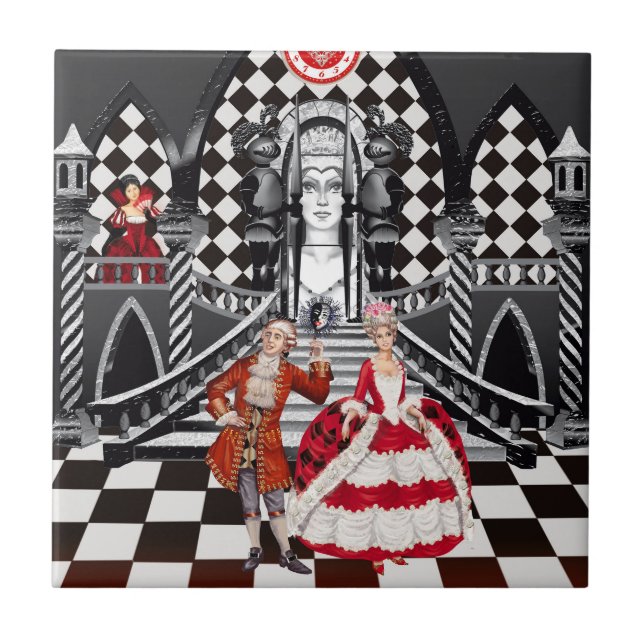 Carnival in a Magical land Kakelplatta (Framsidan)