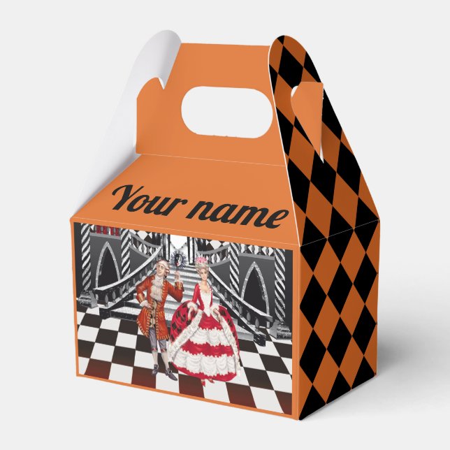 Carnival in a Magical land Presentaskar (Baksidan Sidan)