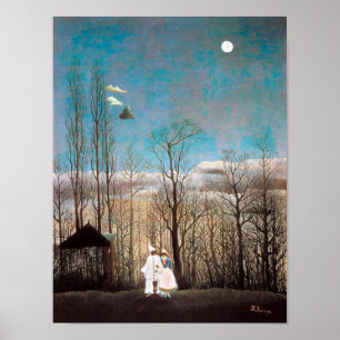 Carnival kväll, Rousseau Poster