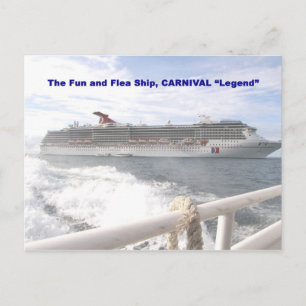 Carnival Legend Vykort