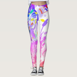 Carnival Lera Galenhet & Musik noter Leggings