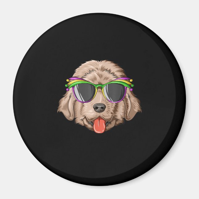 Carnival mask för Newfoundland | Nystiftlandsprese Magnet (Framsidan)