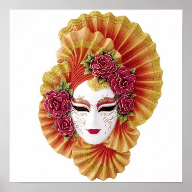 CARNIVAL MASK POSTER (Framsidan)