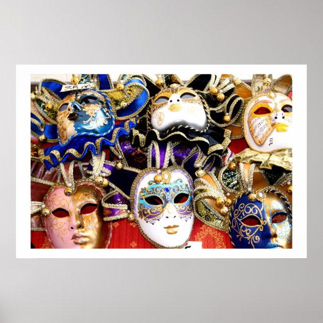 Carnival Masks Poster (Framsidan)