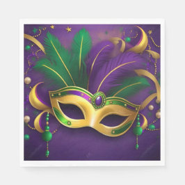 Carnival Napkins - Mardi Gras Festival Pappersservett