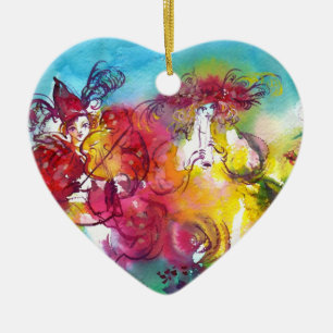 CARNIVAL NIGHT/Venetian Masquad,Dance Music Julgransprydnad Keramik