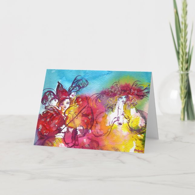 CARNIVAL NIGHT/Venetian Masquad,,Dance Music Kort (Framsida)