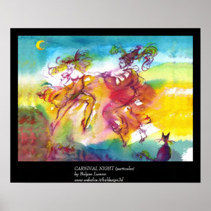 CARNIVAL NIGHT/Venetian Masquad,,Dance Music Poster