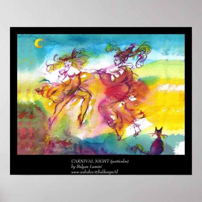 CARNIVAL NIGHT/Venetian Masquad,,Dance Music Poster (Framsidan)