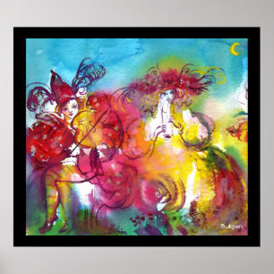 CARNIVAL NIGHT/Venetian Masquad,Dance Music Poster