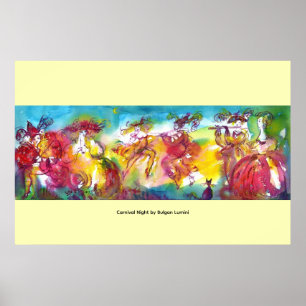 CARNIVAL NIGHT/Venetian Masquad,,Dance Music Poster