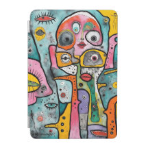 "Carnival of Ansikte" iPad Smart Cover by DAKimage
