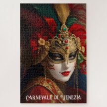 Carnival of Venice-mask rosenguld