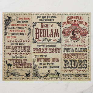 Carnival Pandemonium Flyer