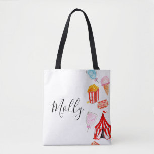 Carnival party children Tote bag Tygkasse