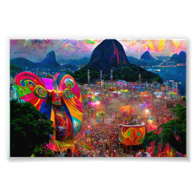 Carnival, Rio de Janeiro, Poster (Framsidan)