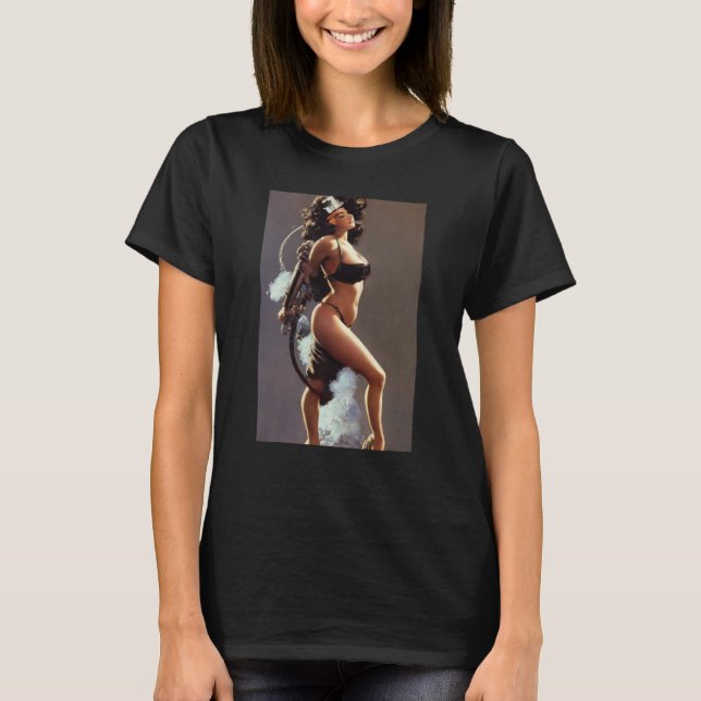 Carnival Rio de Jenero by Don Castillo Artist on F T Shirt (Framsida)