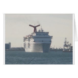 Carnival Sensation Hälsningskort